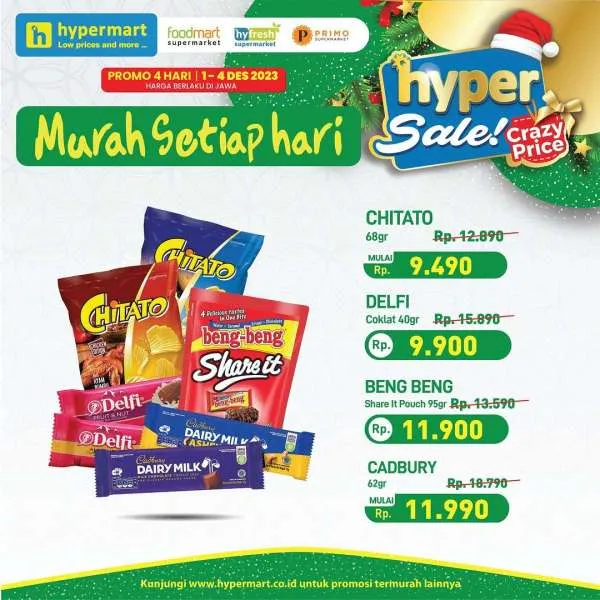 Promo JSM Hypermart Hyper Diskon Weekend Periode 1-4 Desember 2023