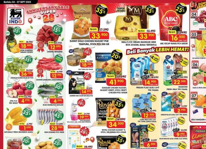Katalog Promo JSM Superindo Diskon hingga 50% Periode 5-7 September 2025