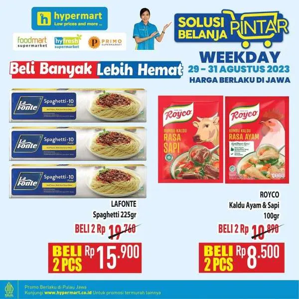 Promo Hypermart Beli Banyak Lebih Hemat Periode 29-31 Agustus 2023