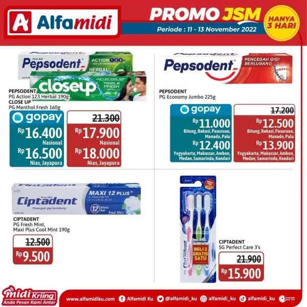 Promo JSM Alfamidi Periode 11-13 November 2022
