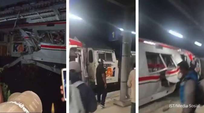 KA Argo Bromo Tabrak Gerbong Wanita Commuter Line di Bekasi Timur, Ini Penyebabnya!