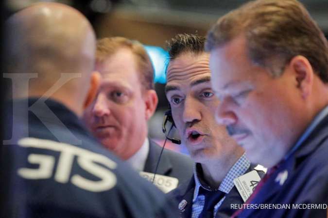 Wall Street dibuka flat di tengah beragamnya kabar di pasar