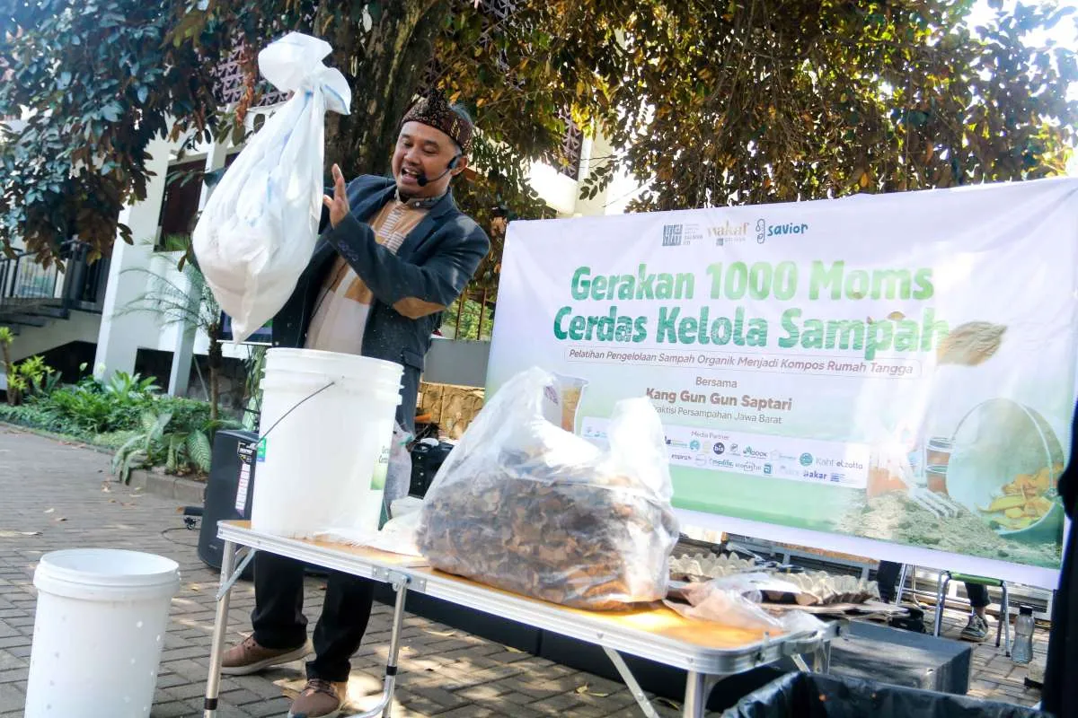 Wakaf Salman ITB Gelar Progam Cerdas Kelola Sampah Bagi Ibu Rumah Tangga