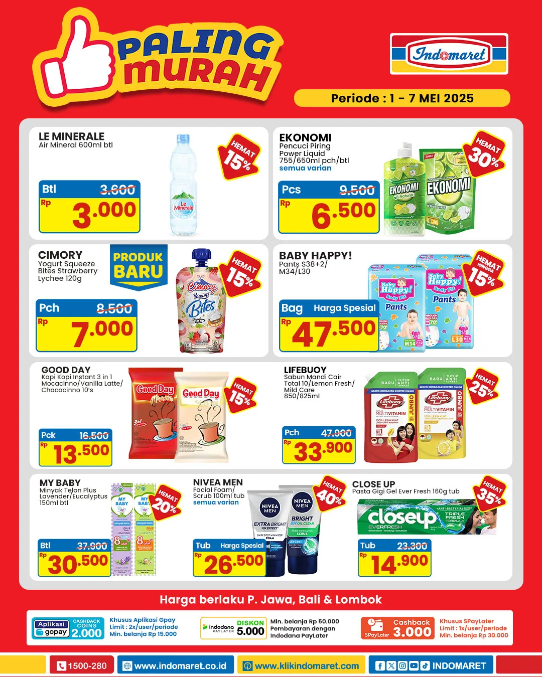Promo Indomaret 1-7 Mei 2025 Paling Murah