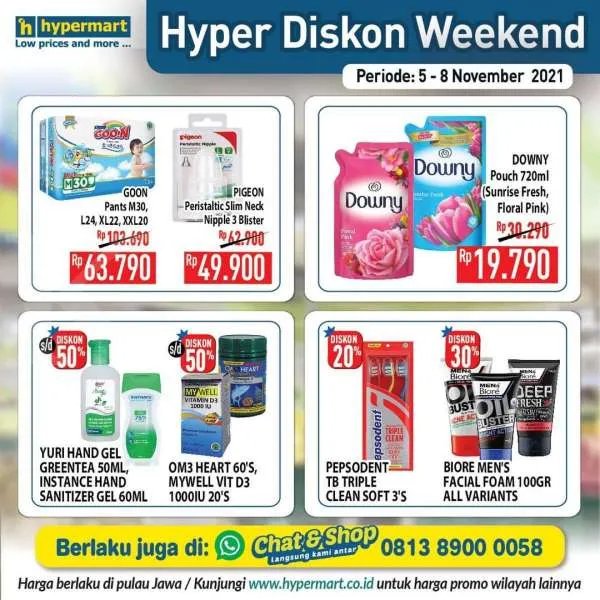 Promo JSM Hypermart 5-8 November 2021