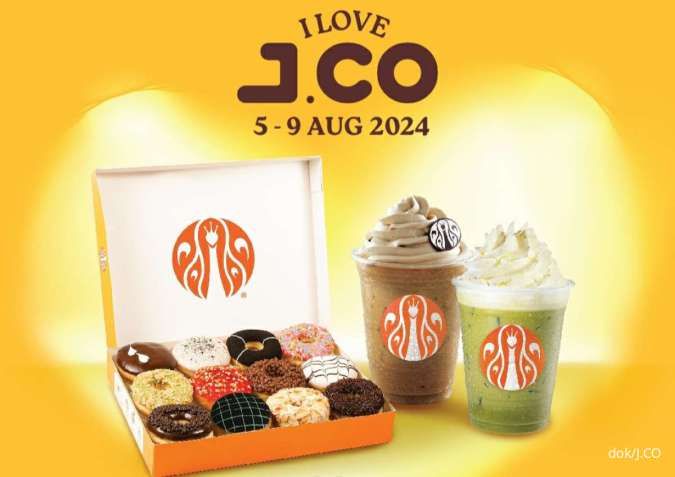 Promo J.CO Hari Ini 7 Agustus 2024 Mulai Rp 58.000, Segera Pesan di J.CO Delivery