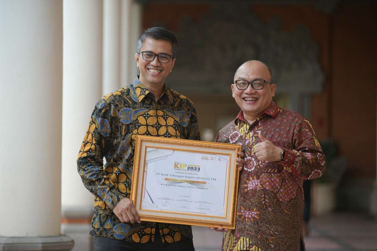 Bank BTN Raih Best Digital 5.0 Keterbukaan Informasi Publik