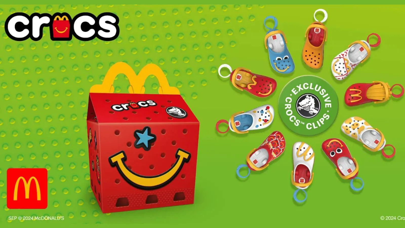 Happy Meal McD seri Crocs