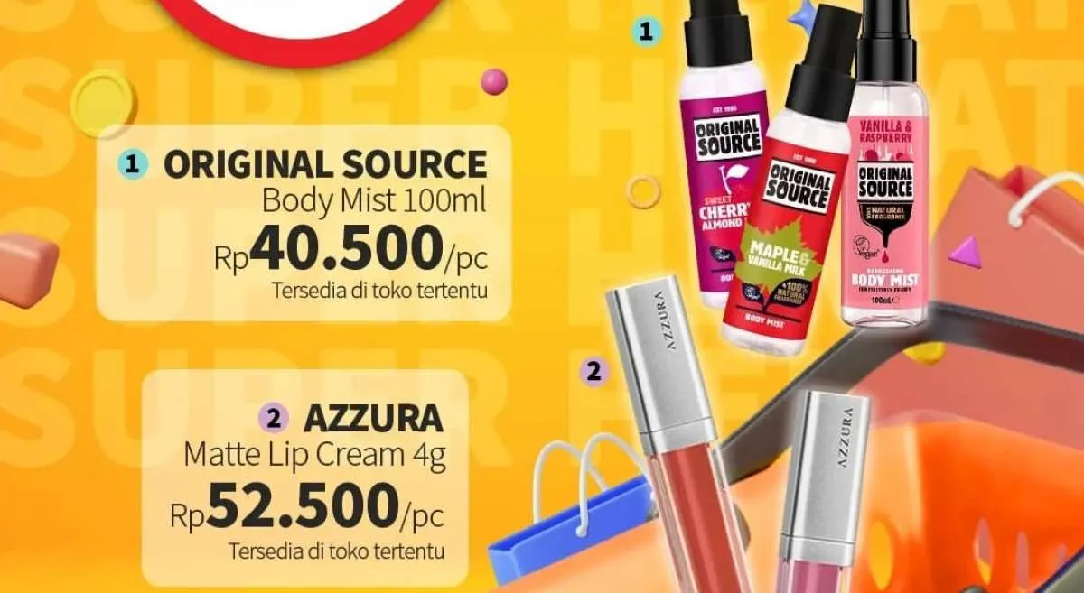 Promo Guardian Super Hemat 15-28 Februari 2024, Tambah Rp 1.000 Dapat 2 Lip Cream