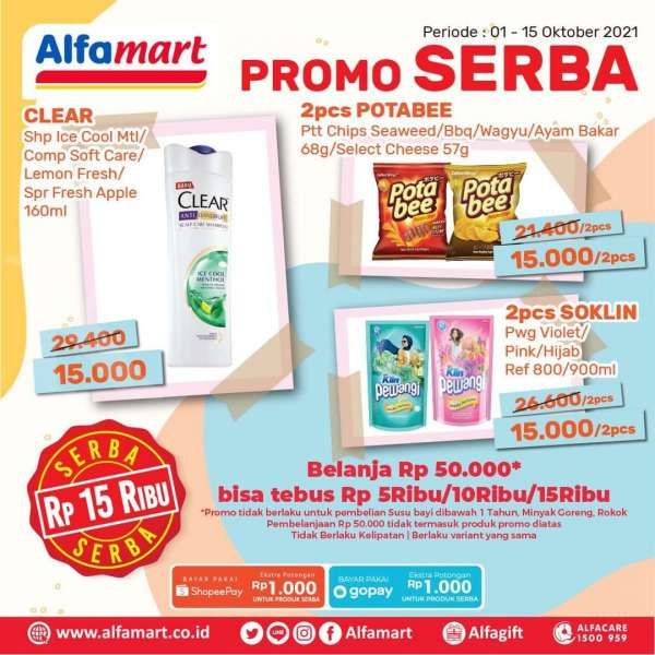 Cek Promo Terbaru Alfamart di Sini, Beragam Produk Serba Rp 5.000 dan Diskon s/d 50%