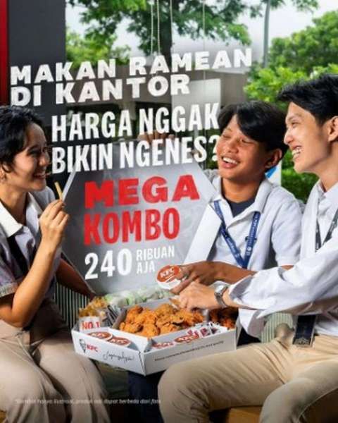 Promo KFC Mega Kombo Terbaru di Februari 2022