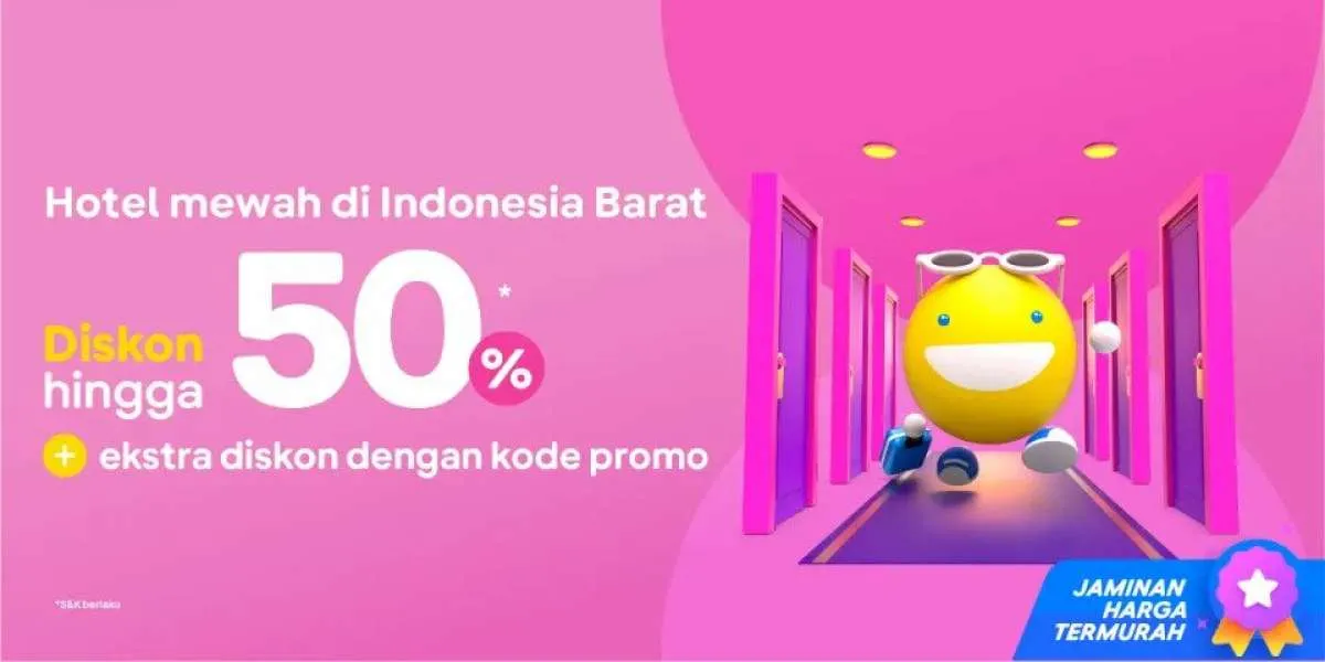 Promo Tiket.com s.d 24 Juli 2022, Nikmati Diskon Hotel Indonesia Barat hingga 50%