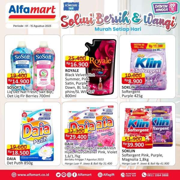 Katalog Promo Alfamart Terbaru 1-15 Agustus 2023