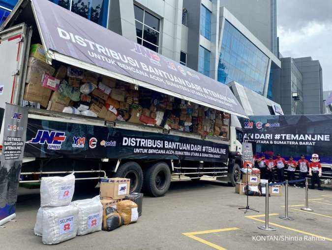 Lewat Program Gratis Ongkir, JNE Distribusikan 500 Ton Bantuan ke Aceh dan Sumatra