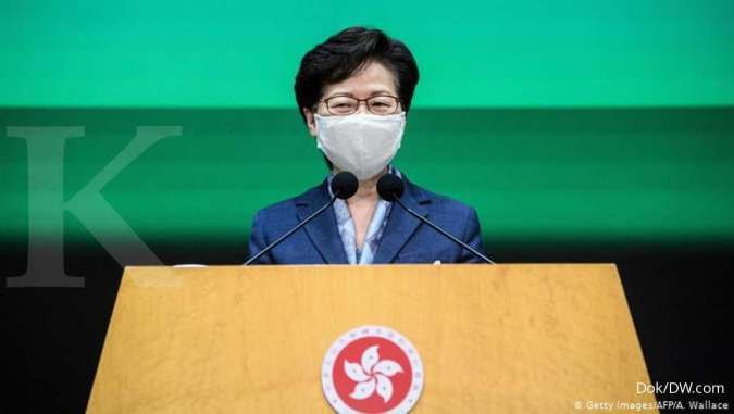 Pemimpin Hong Kong Carrie Lam Sebut Pengunjuk Rasa Musuh Rakyat