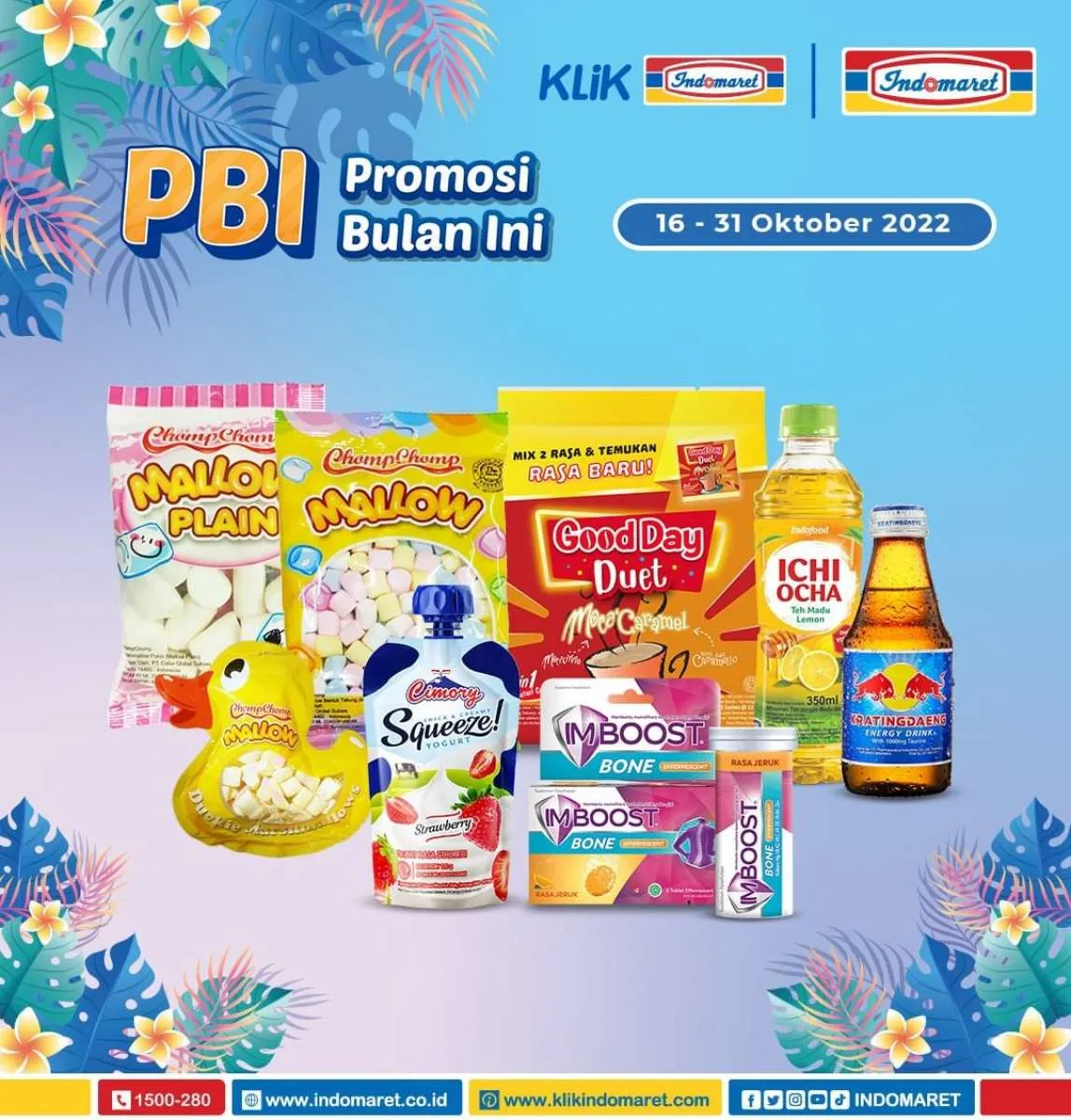 Promo Indomaret 16-31 Oktober 2022, Tambah Uang Rp 2.000 Dapat 2 Suplemen Imboost