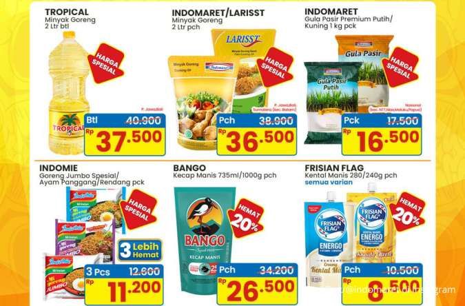 Promo JSM Indomaret Weekend Terbaru Agustus 2025, Minyak Goreng & Gula Lebih Murah
