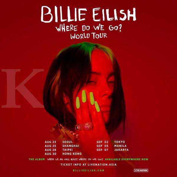 Siap-siap,  Billie Eilish bakal konser di Indonesia