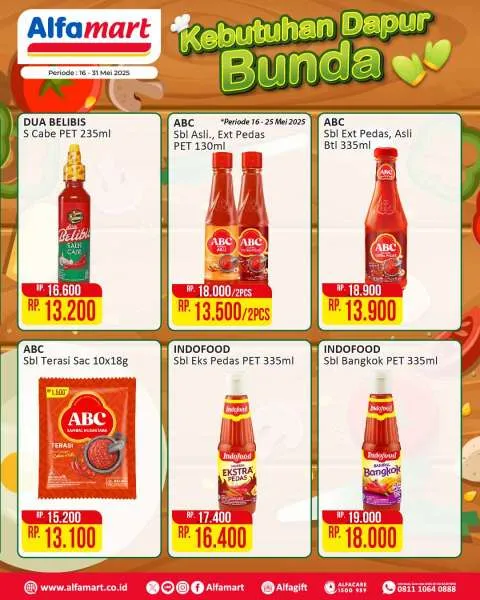 Promo Alfamart Kebutuhan Dapur Periode 16-31 Mei 2025