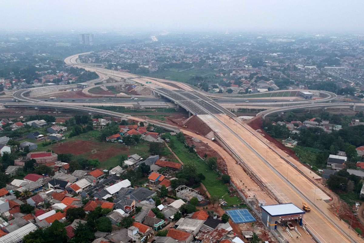 Peresmian jalan tol Kunciran-Serpong