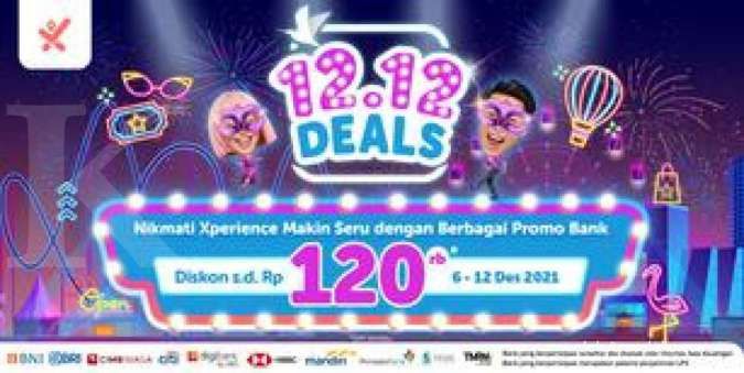 Promo Traveloka 12.12 Deals, Diskon Xperience hingga Rp 120.000 dari Berbagai Bank