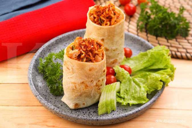 Intip Resep Simpel Sarapan Buritto Mie ala Meksiko, Yuk!