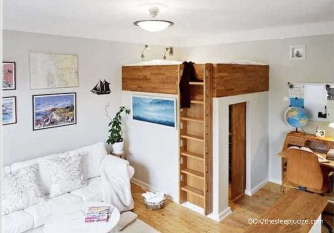 5 Ide Desain Mezzanine Kamar 3x4 Mudah Diterapkan Saat Renovasi Rumah