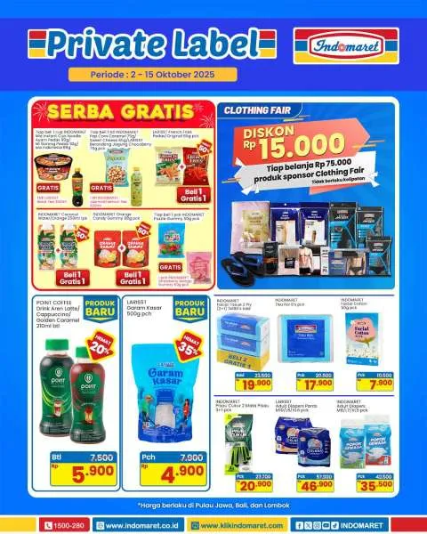 Promo Indomaret Super Hemat Periode 2-15 Oktober 2025