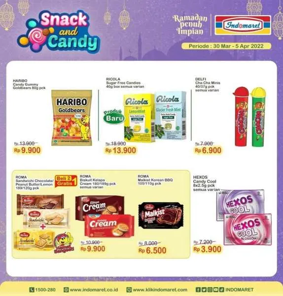 Promo Indomaret Super Hemat Periode 30 Maret-5 April 2022