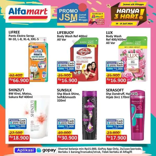 Promo JSM Alfamart Weekend 19-21 Juli 2024