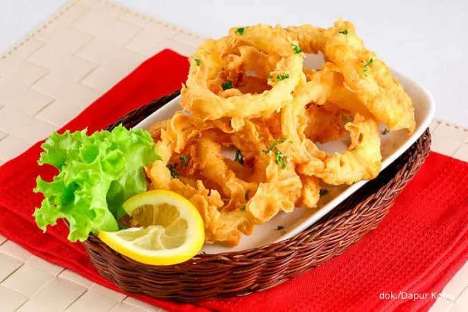 Resep Onion Rings yang Kriuk ala Resto Ayam Amerika