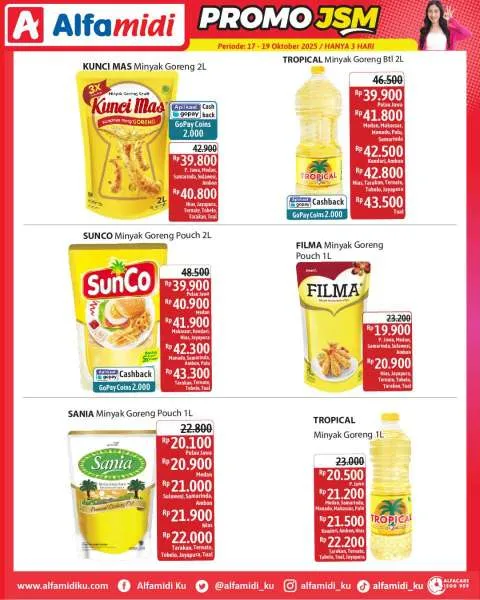 Promo JSM Alfamidi Periode 17-19 Oktober 2025