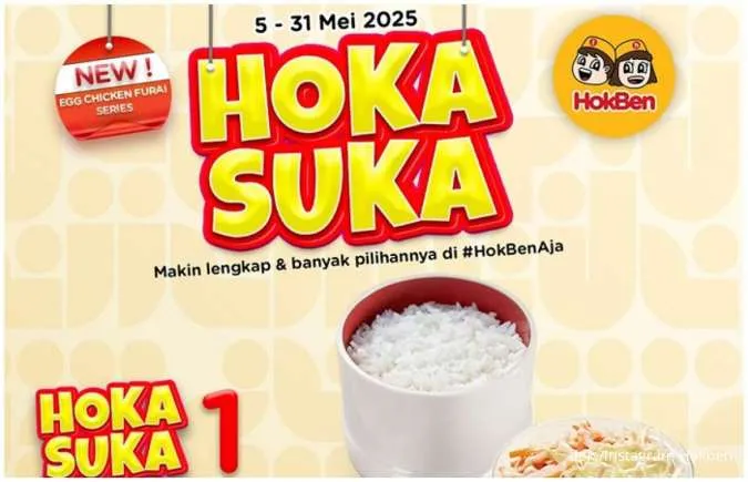 Promo Hokben Hoka Hemat Mei, Ada 4 Paket Bikin Kenyang Mulai Rp 25.000-an Saja
