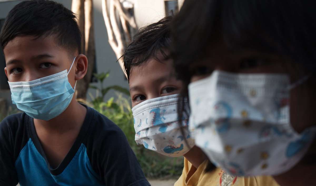 Penggunaan masker bagi anak