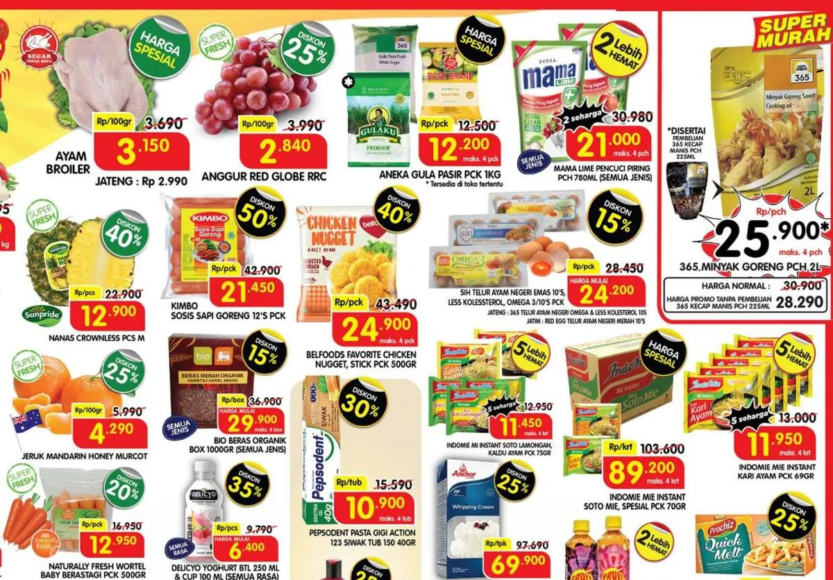 Promo Superindo Masak Hemat 12 Oktober 2021, diskon terbaru!