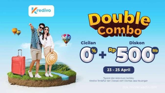 Hari Terakhir Promo Kredivo di Mister Aladin, Dapatkan Cicilan 0% & Diskon Rp 500.000
