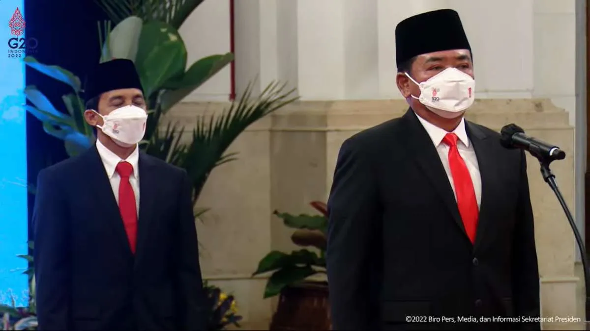 Hadi Tjahjanto Dilantik Jadi Menteri ATR, Ini Profil Mantan Panglima TNI