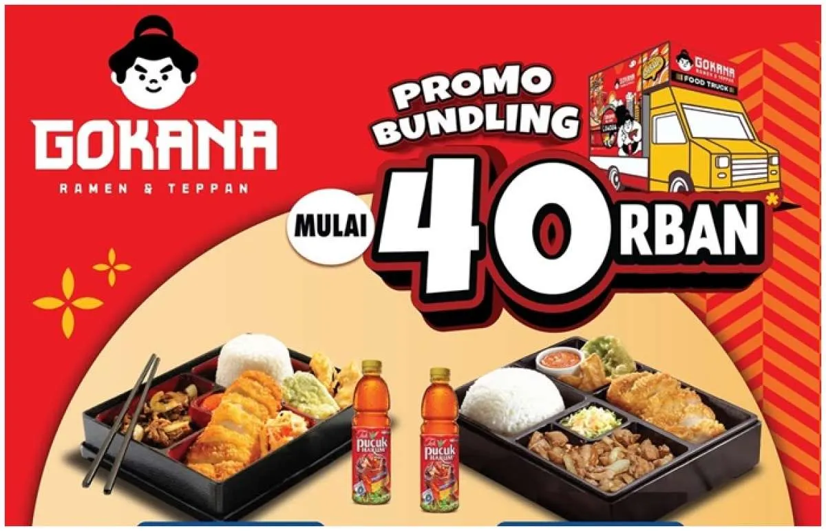 Promo Bundling Gokana 9 Juni-4 Agustus, Sedia 4 Paket Spesial Mulai Rp 40.000-an