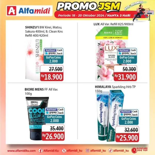 Promo JSM Alfamidi Periode 18-20 Oktober 2024