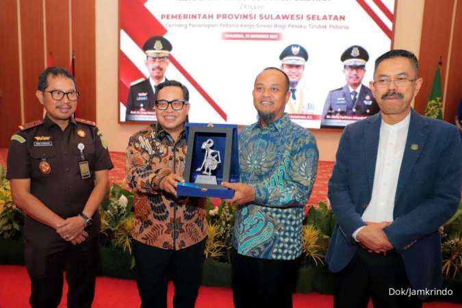 Jamkrindo Dukung Pelaksanaan Pidana Kerja Sosial di Sulawesi Selatan