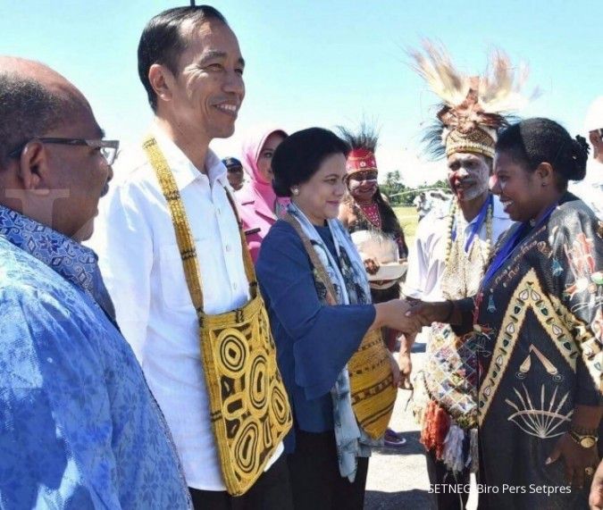 Jokowi: Di 2018, semua desa di Papua harus terang