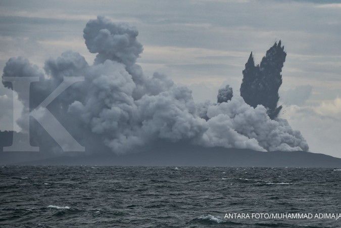 Perkembangan Gunung Anak Krakatau, dentuman tak terdengar lagi