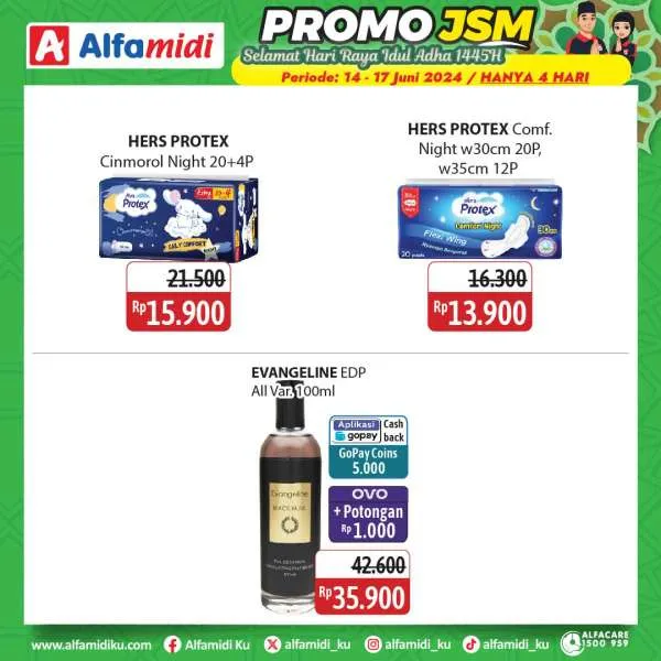 Promo JSM Alfamidi Hanya 4 Hari Spesial Idul Adha Periode 14-17 Juni 2024