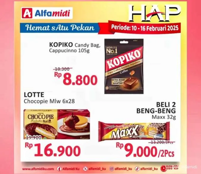 Promo Alfamidi Hemat Satu Pekan Periode 10-16 Februari 2025