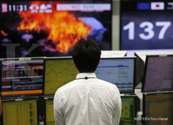 Bursa Asia menguat, bursa Jepang turun 
