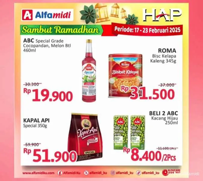 Promo Alfamidi Hemat Satu Pekan Periode 17-23 Februari 2025