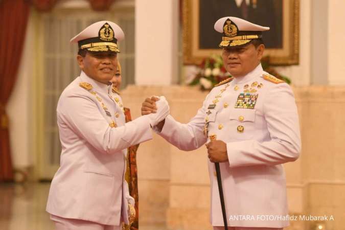 Diangkat Jadi KSAL, Muhammad Ali Resmi Berpangkat Laksamana TNI