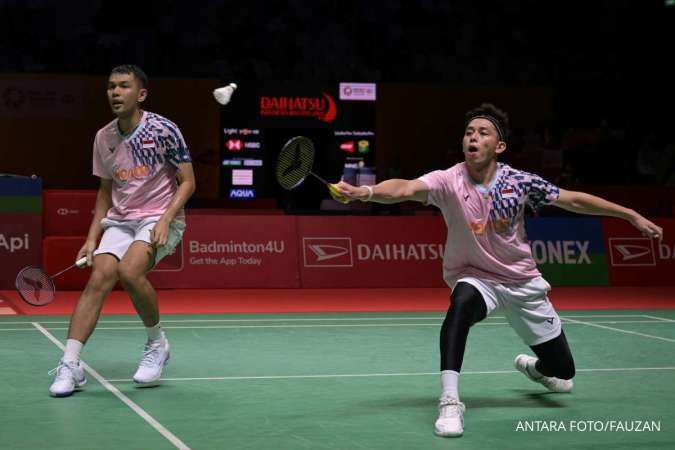 Fajar/Rian melaju ke semifinal Daihatsu Indonesia Masters 2025