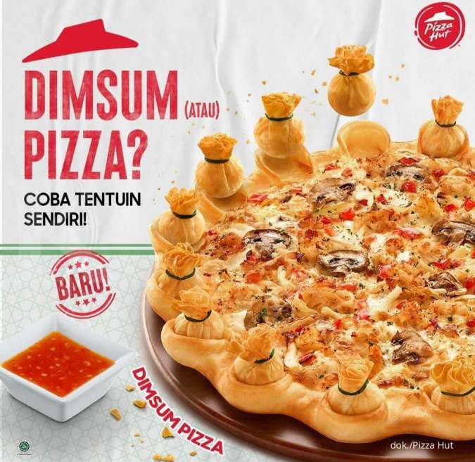 Promo Pizza Hut untuk Menu Baru Dimsum Pizza