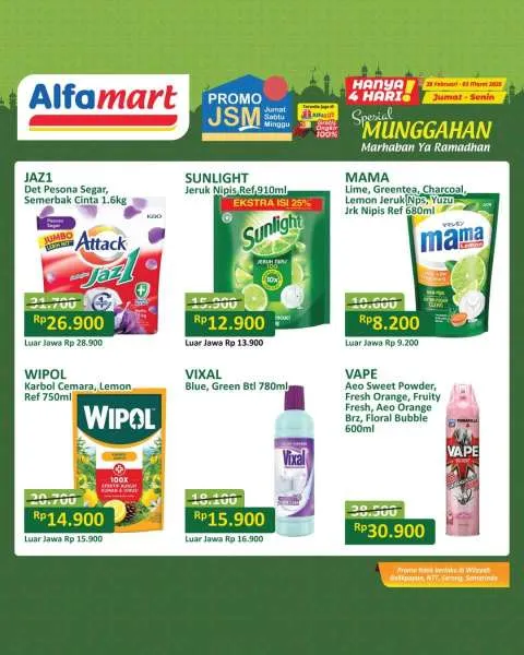 Promo JSM Alfamart Spesial Munggahan Periode 28 Februari-3 Maret 2025